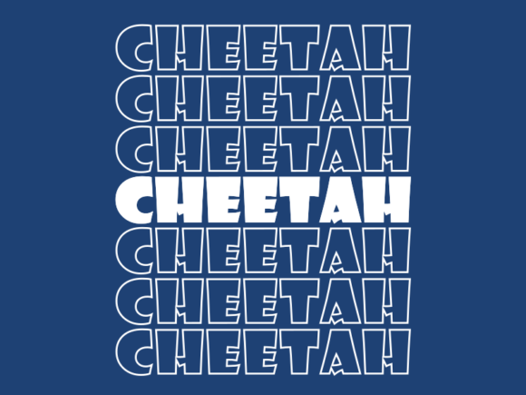 Cheetah Svg Cut File: A Powerful Tool for Creative Projects