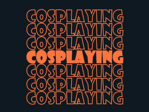Cosplaying Svg Cut File