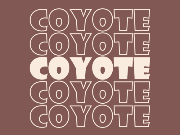 Coyote Svg Cut File: A Powerful Tool for Creative Projects