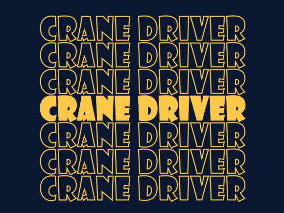 Exploring the Versatility of Crane Driver Svg Cut File in Modern Design and Crafting