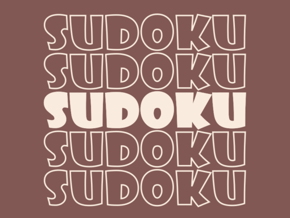 Sudoku Svg Cut File for Creative Projects