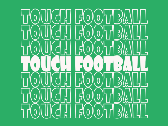 Touch Football Svg Cut File