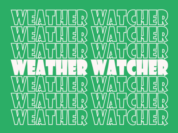 Weather Watcher Svg Cut File